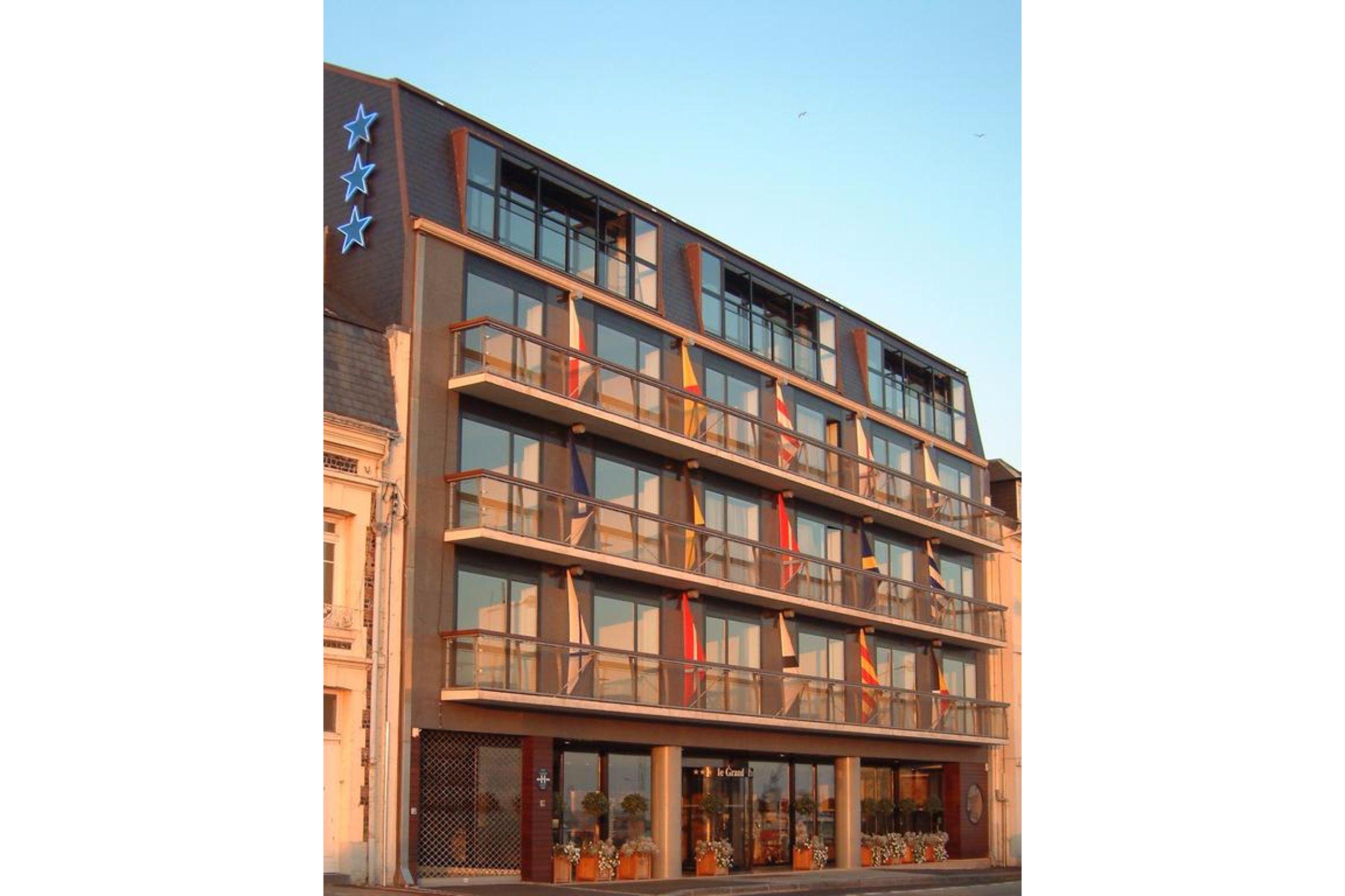 Hotel Le Grand Pavois Fécamp Exterior foto